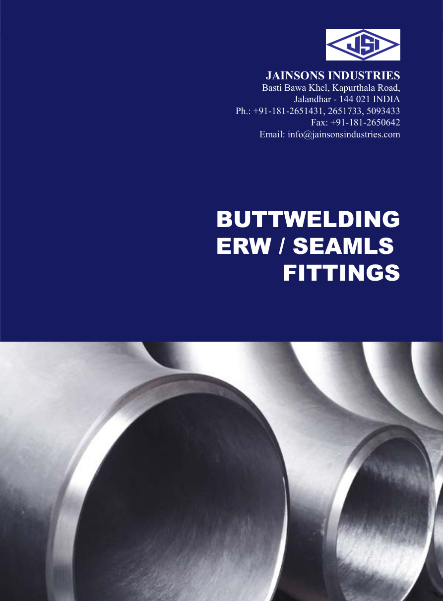 Butt-Welding ERW / Seamless Fittings